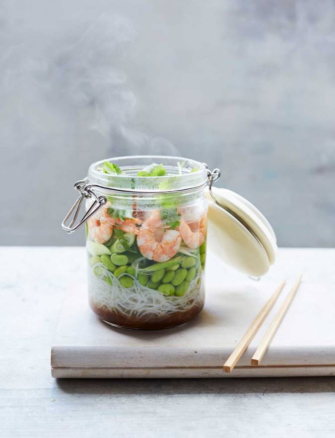 Recipe: Japanese prawn noodle jar