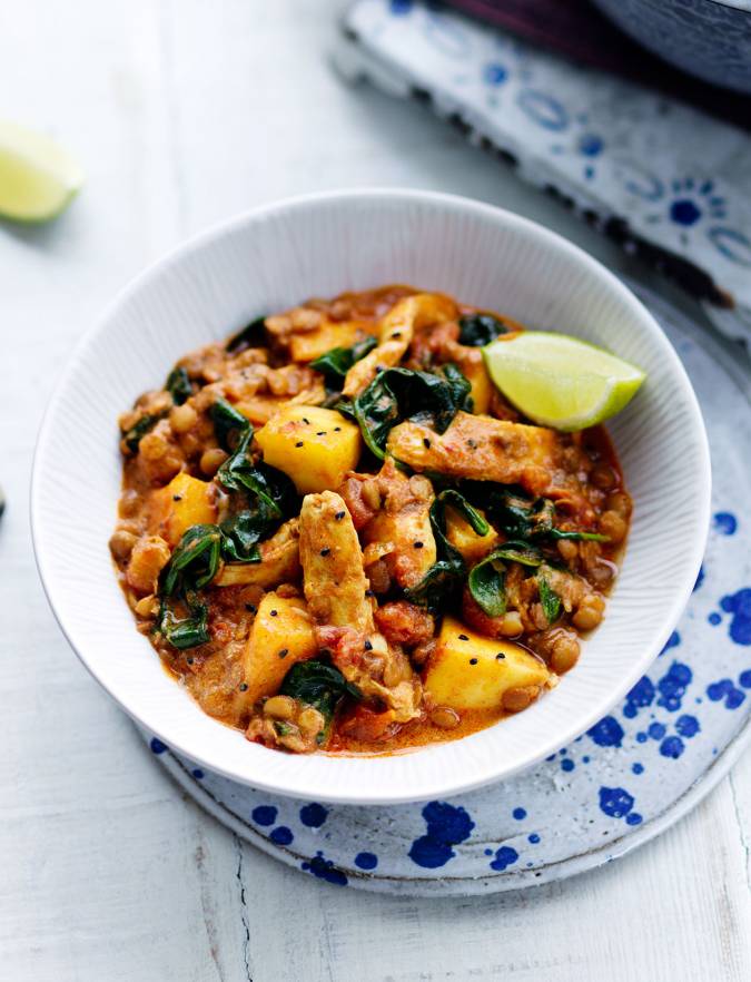 Recipe: Chicken and mango curry