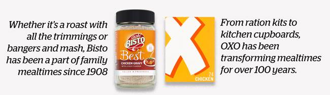 Chicken and vegetable pot pies with Oxo