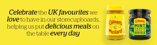 Colman's mint-glazed roast leg of lamb 