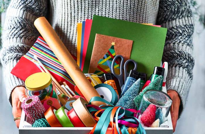 Make your own Christmas foodie hamper