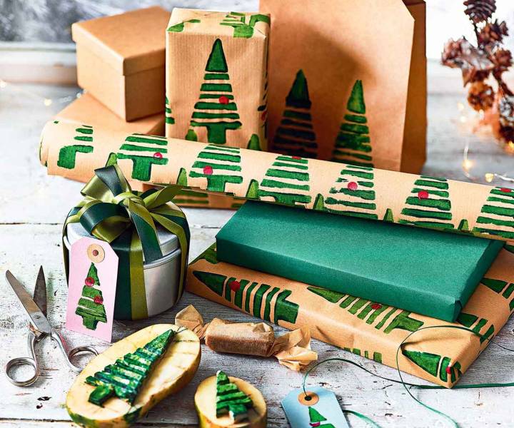 How to make your own Christmas cards and wrap