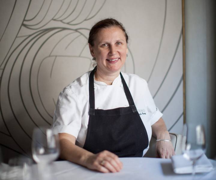 After service: Angela Hartnett