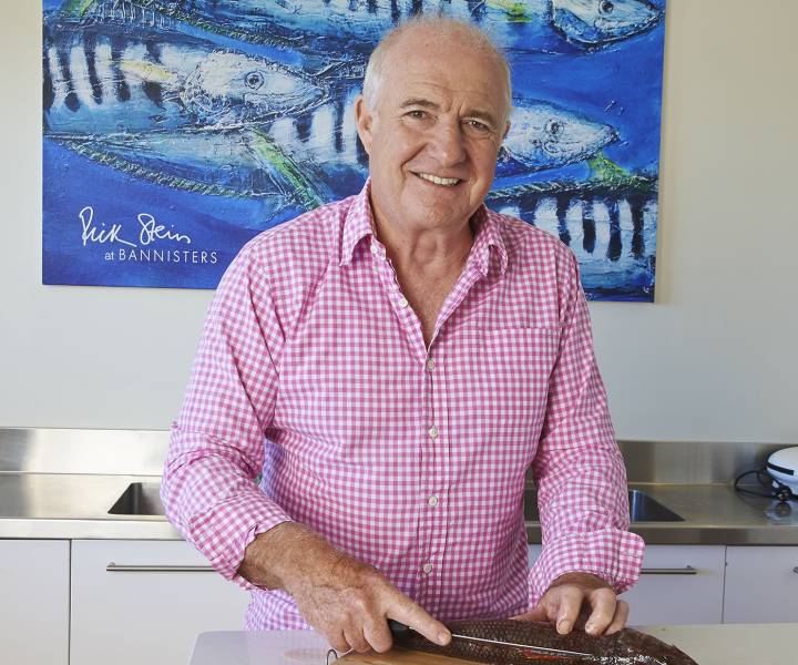 After service: Rick Stein