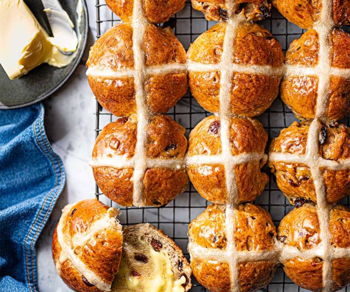 Ultimate hot cross buns – everything you need to bake the classic Easter treat