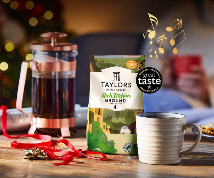 12 days of Christmas: Day 2 WIN a year's supply of Taylors of Harrogate Roast and Ground Coffee