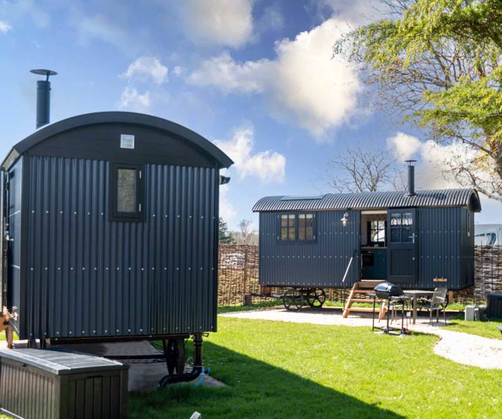 Staycation: Shorefields Shepherd's Hut, Dorset