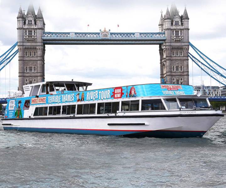 Win tickets to wicked river tour - Horrible Histories' Terrible Thames