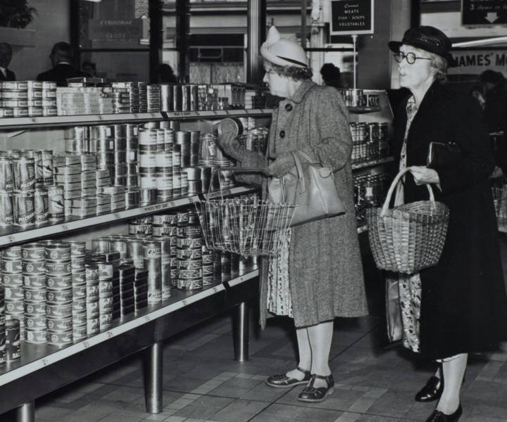 Shopping with a Foodie 1952: a trip to the supermarket the year Queen Elizabeth II came to the throne