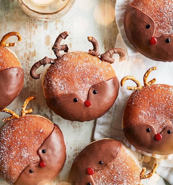 Reindeer doughnuts