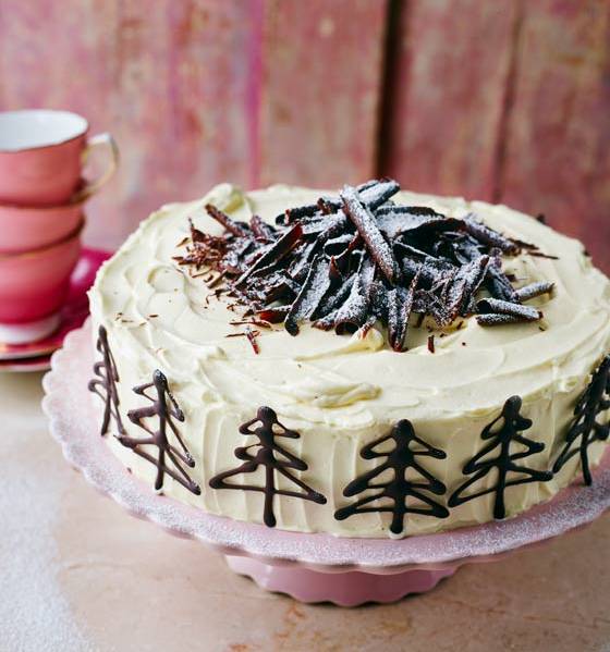 Baked white chocolate cheesecake