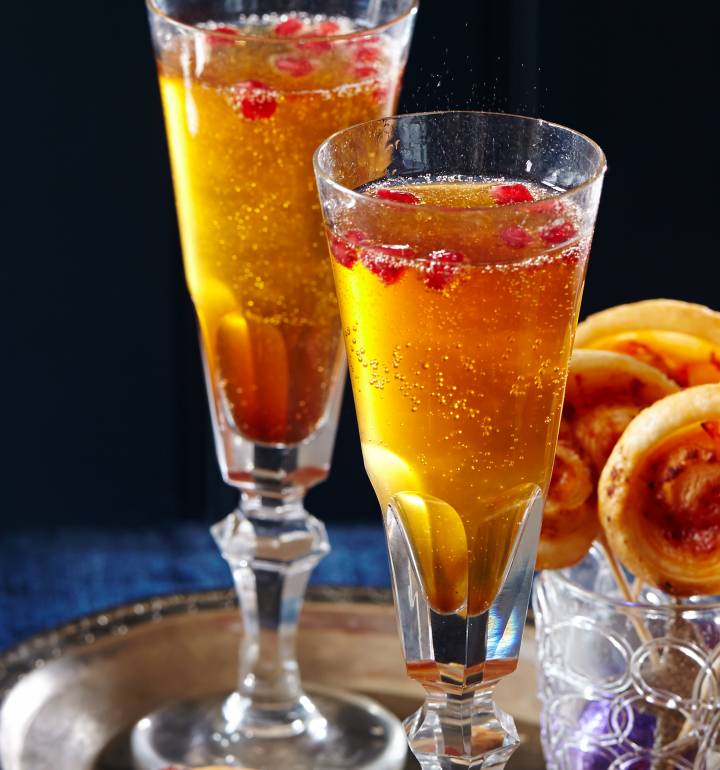 Pomegranate fizz