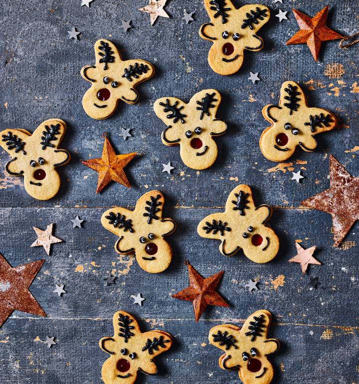 Reindeer Jammie Dodgers Recipe Sainsbury`s Magazine