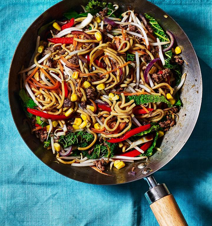 Beef chow mein