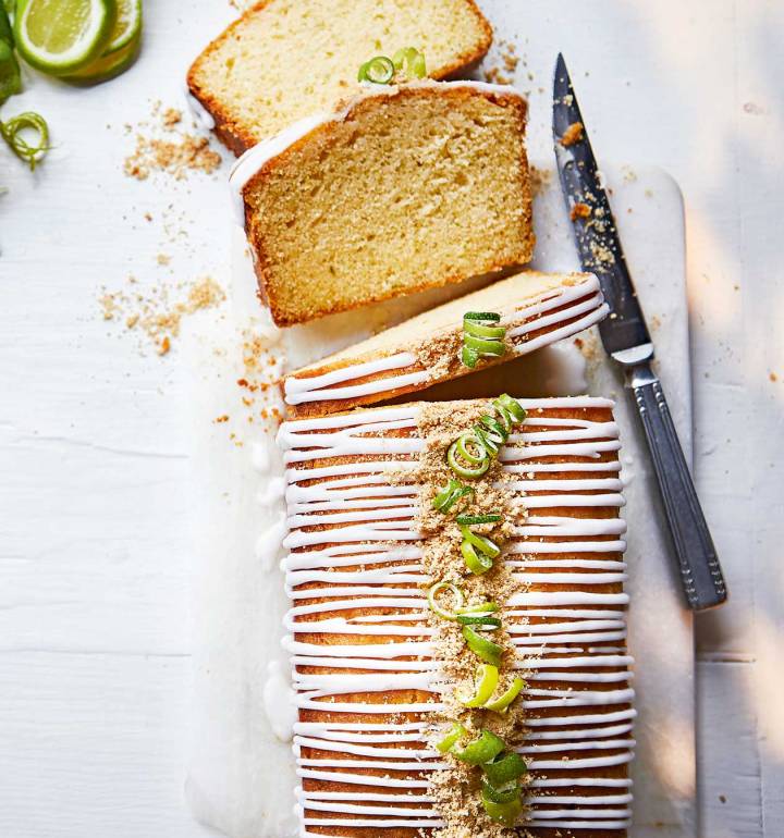 Key lime loaf cake