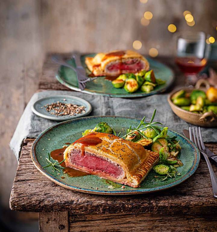 Beef wellingtons