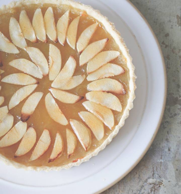 French apple tart