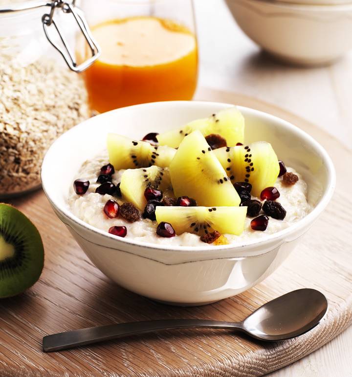 Tropical fruit porridge