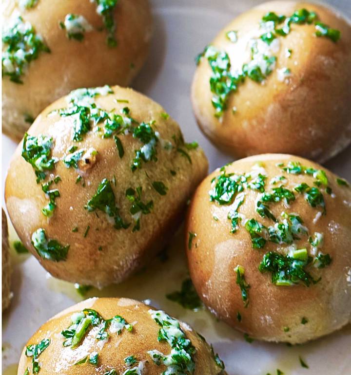 Garlic dough balls