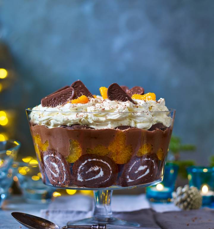 Terry's Chocolate Orange trifle