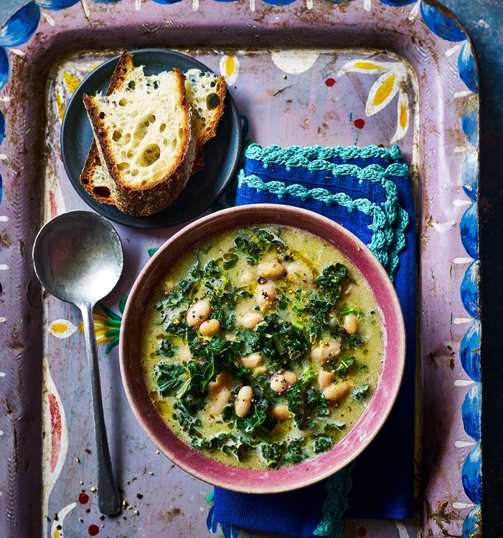 Cannellini bean soup