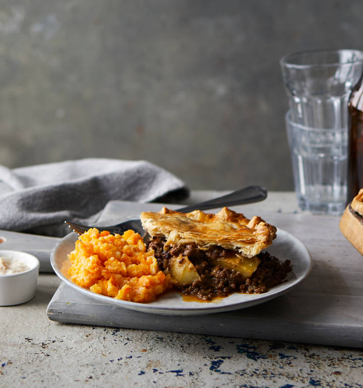 Beef and beer pie