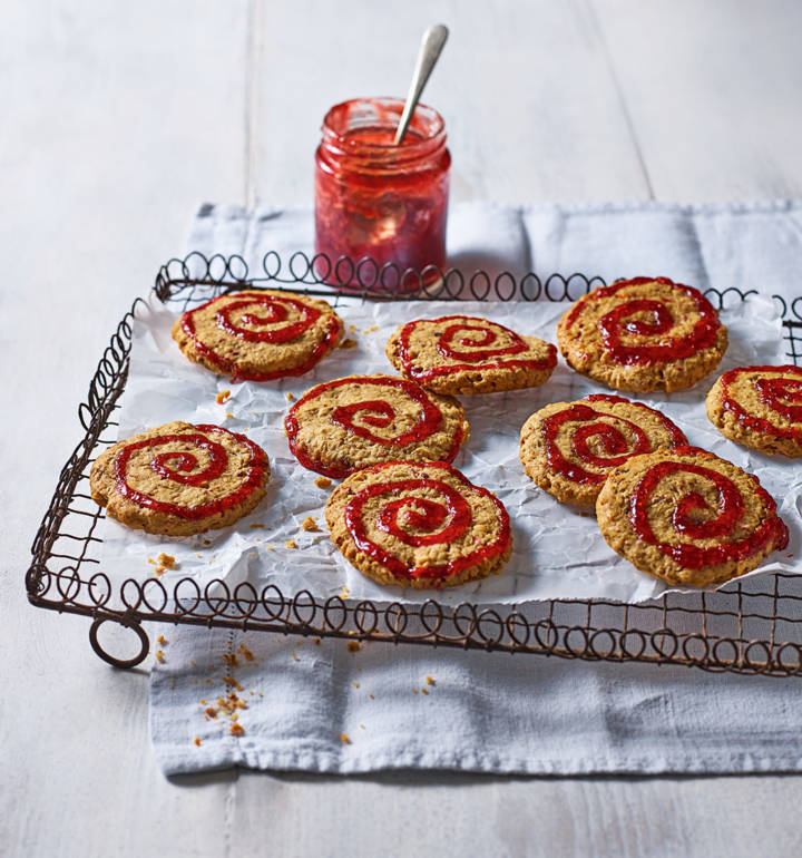 Peanut butter and jelly cookies