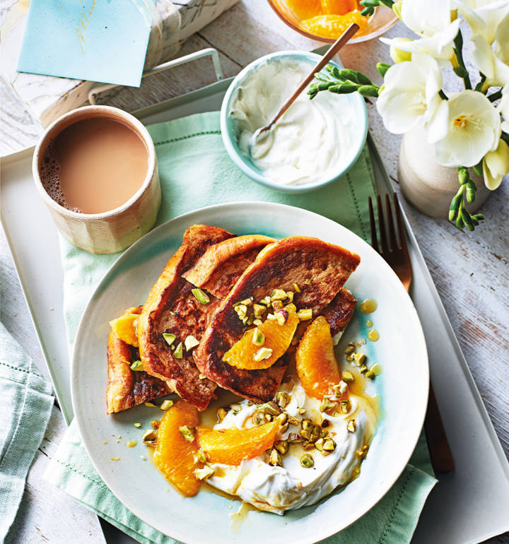 English breakfast French toast