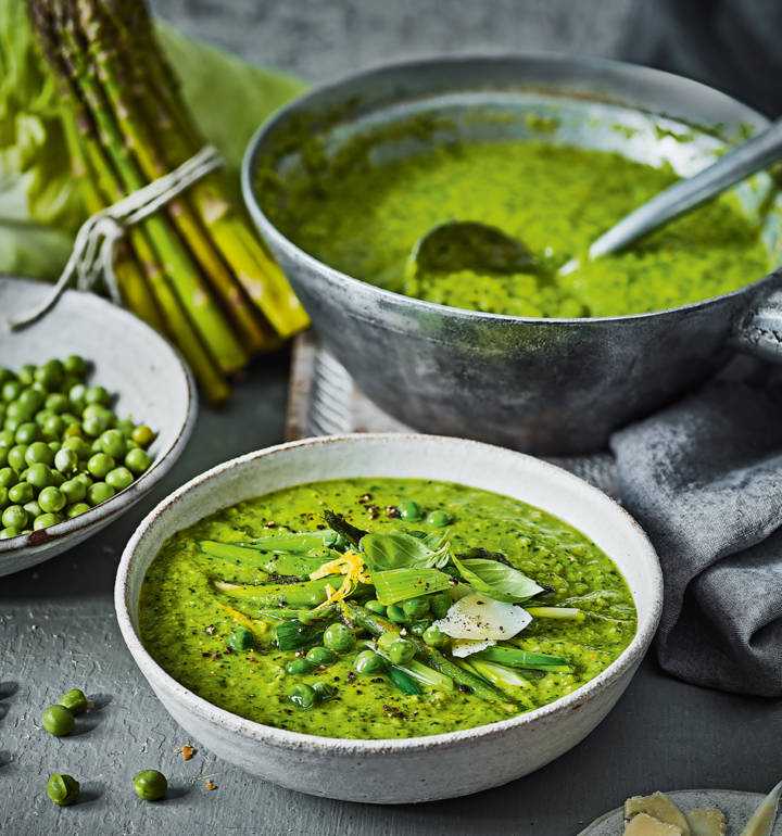 Spring harvest soup