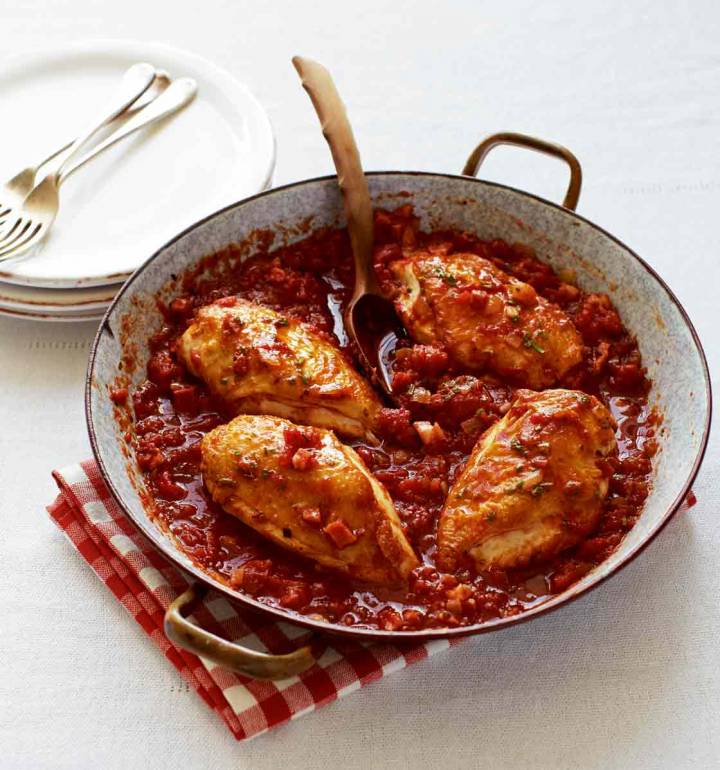 Chicken cacciatore