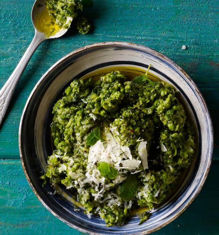 Spring pea dip