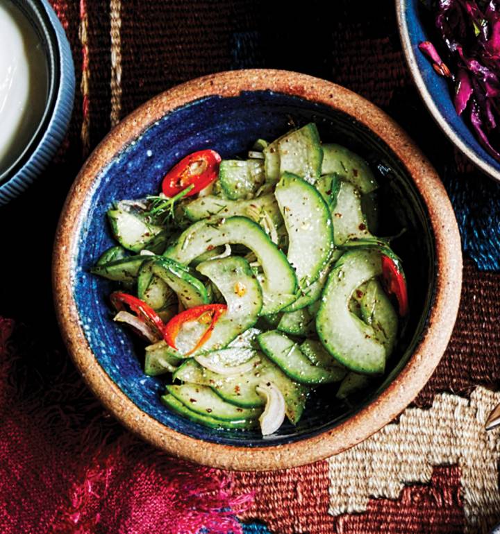 Cucumber salad
