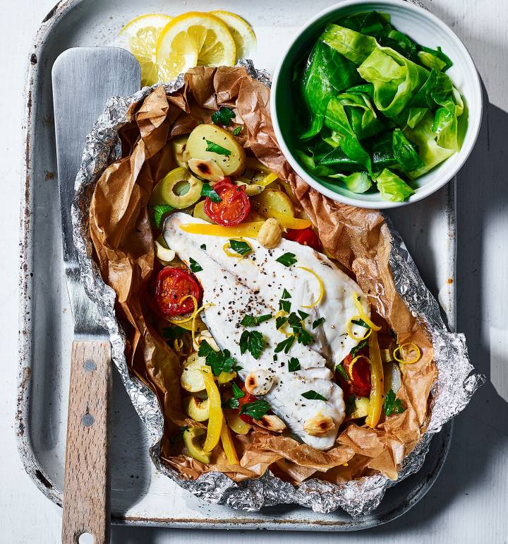 Spanish fish parcels