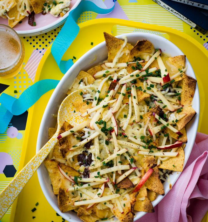 Cheeseboard nachos