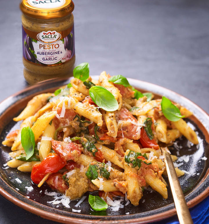 Sponsored: Pesto pasta alla Norma