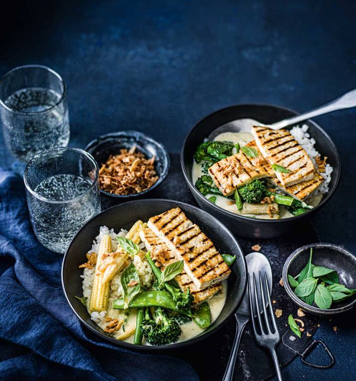 Super greens Thai green curry