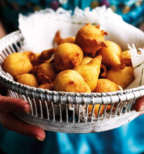 Fennel-spiced Punjabi mini ‘doughnuts’