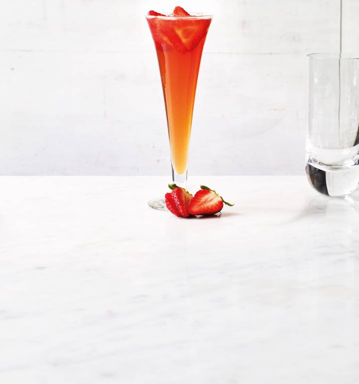 Ice and peachy