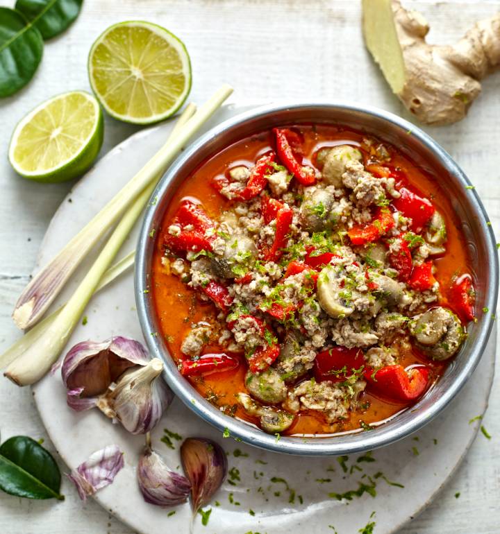 Thai turkey mince