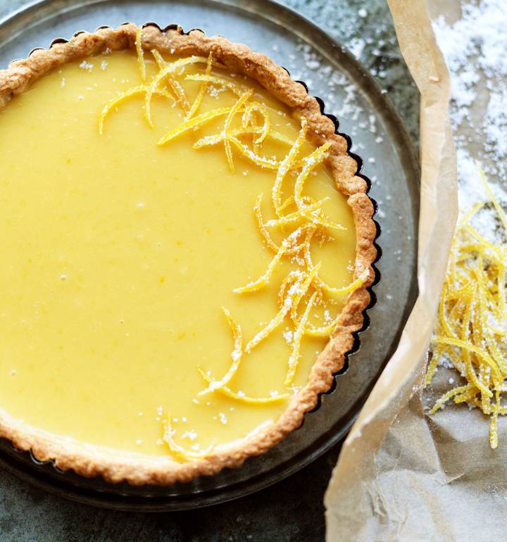Gin and tonic tart