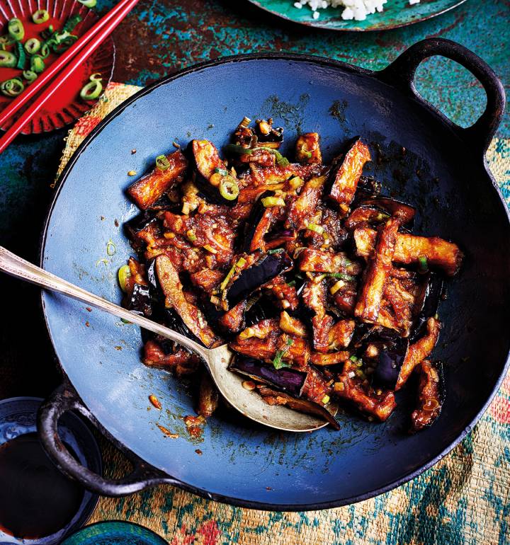 Cantonese aubergine