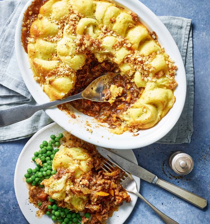 French onion cottage pie