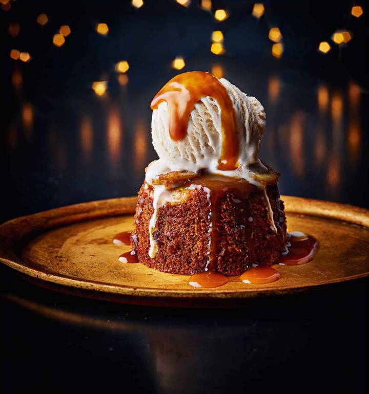 Mini banoffee puddings