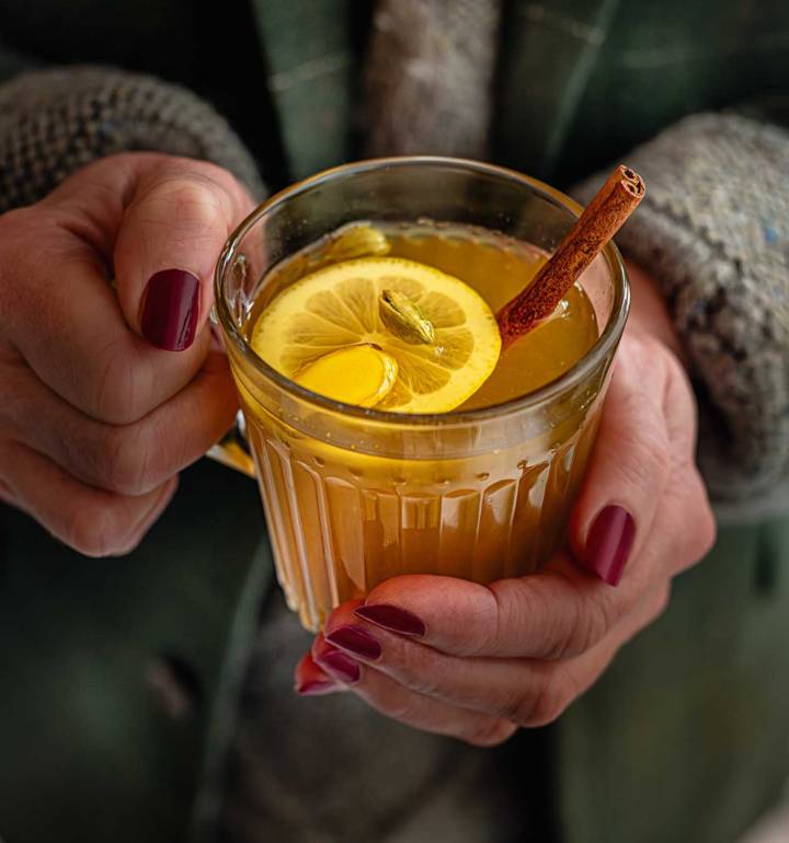 Hot whisky zinger
