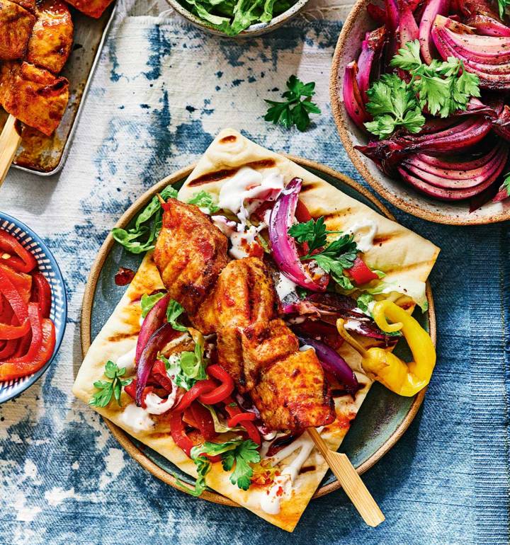 Turkish tuna kebab