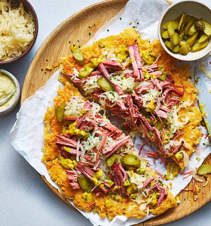 Reuben-style rösti