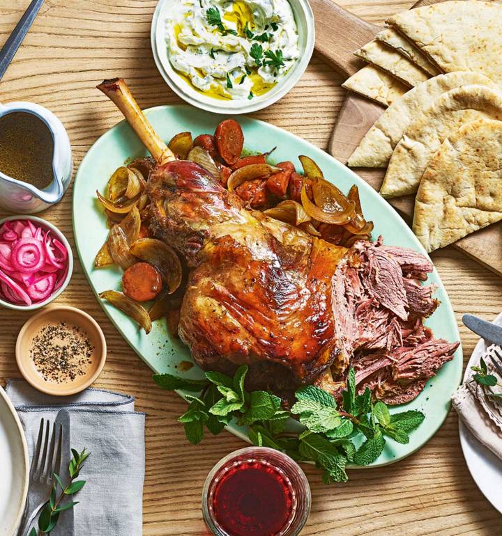 Lamb sharing platter
