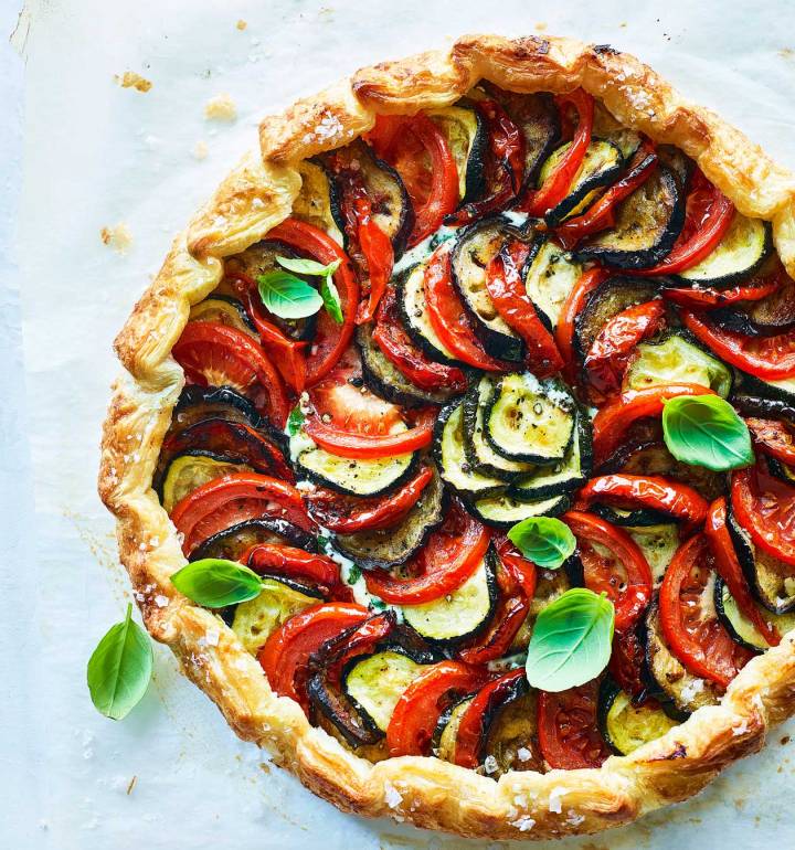 Italian veggie tart