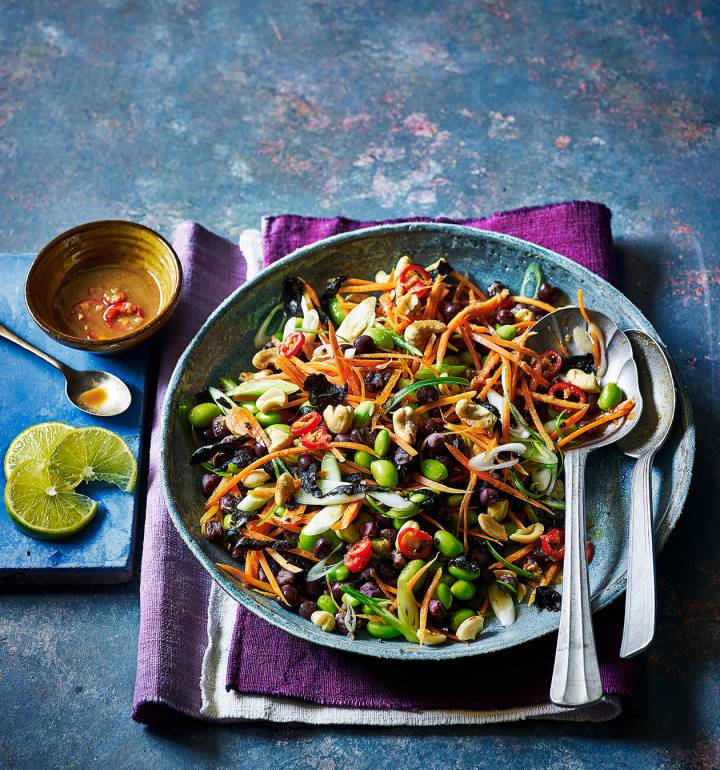 Asian bean salad