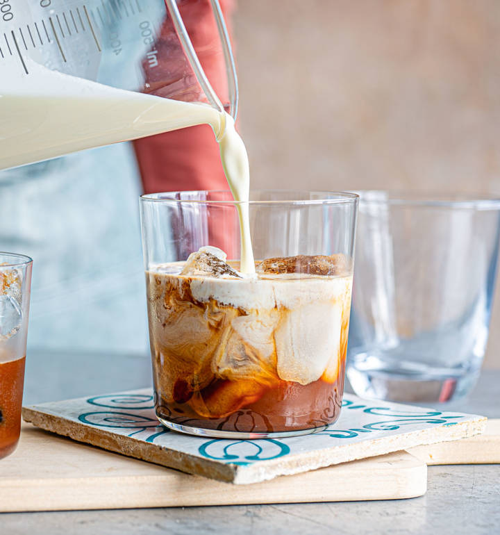 Spiced iced mocha